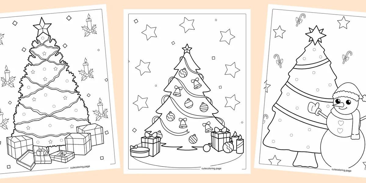 christmas-tree-coloring-pages