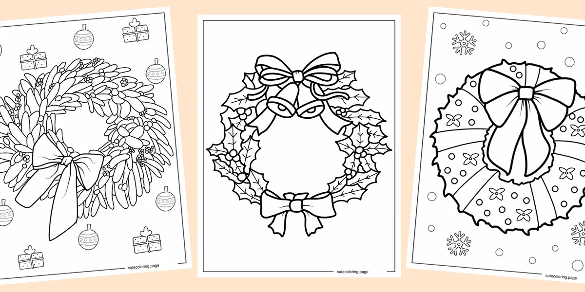 christmas-wreath-coloring-pages