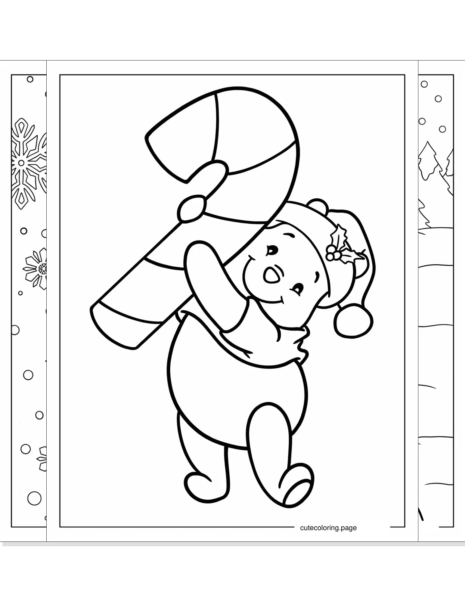 disney christmas coloring pages coloring page