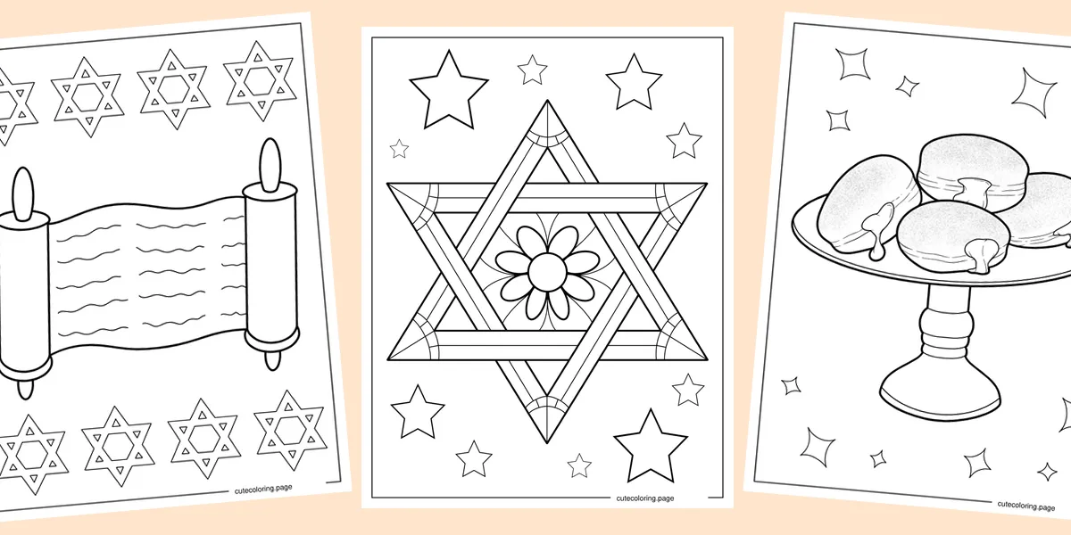 hanukkah-coloring-pages