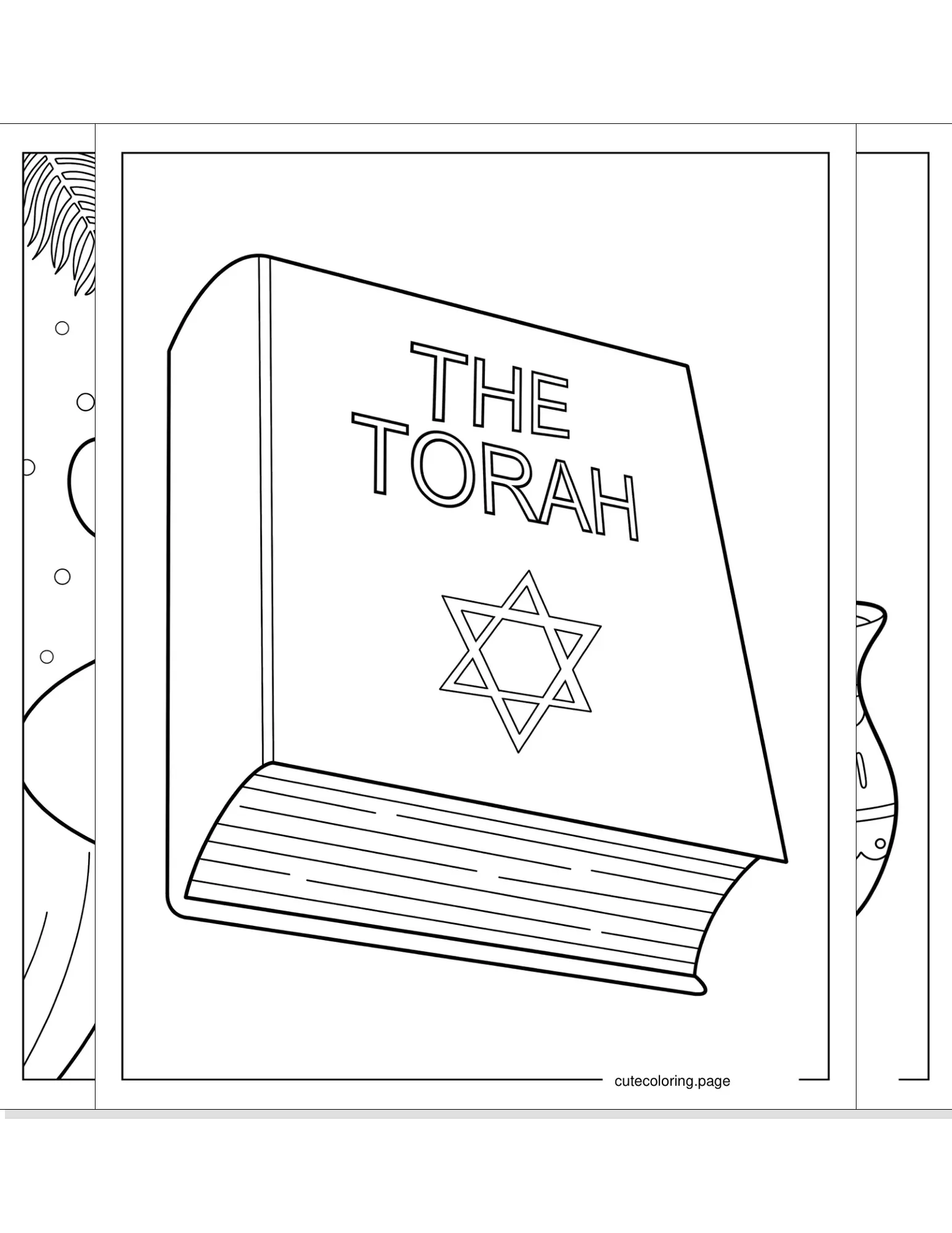 hanukkah coloring pages coloring page