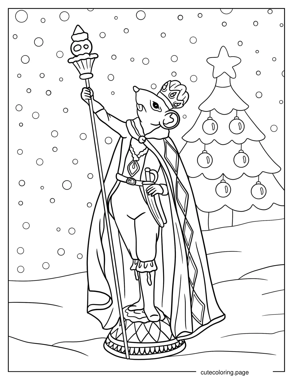 Coloring Sheet Of The Nutcracker Mouserinks coloring page