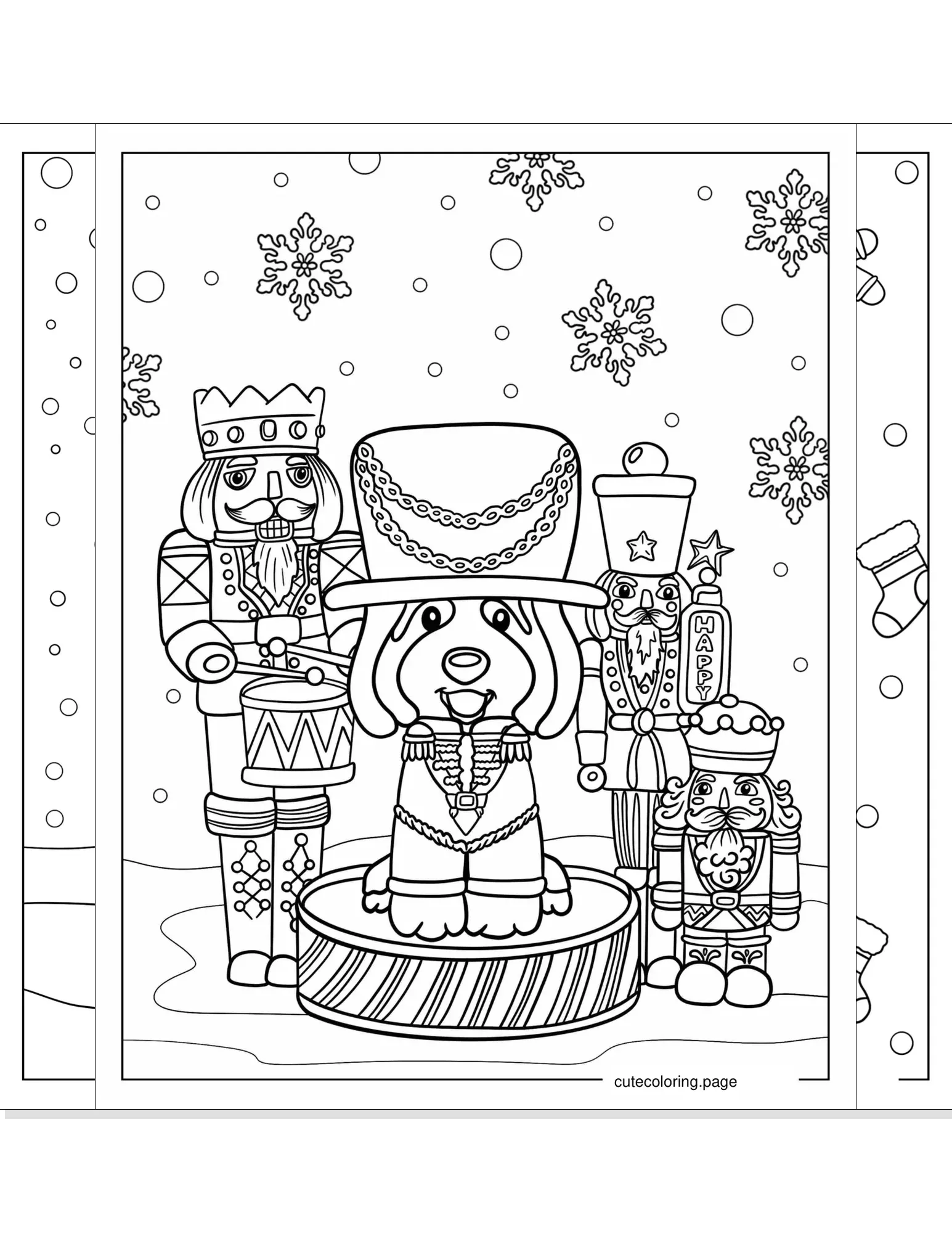 nutcracker coloring pages coloring page