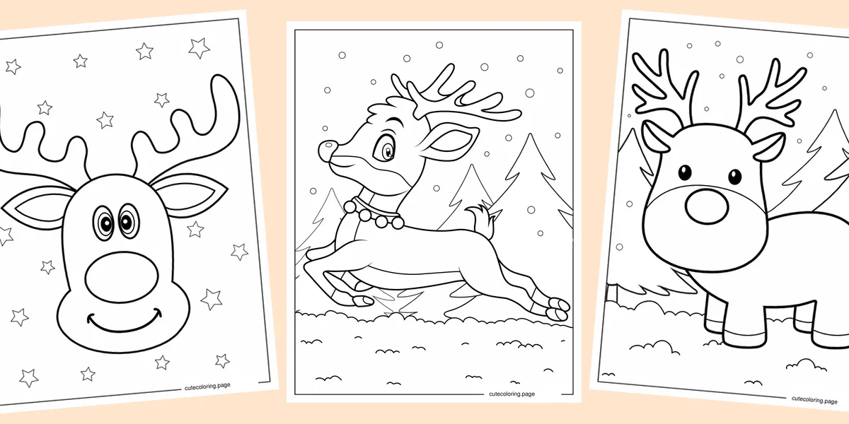 rudolph-coloring-pages