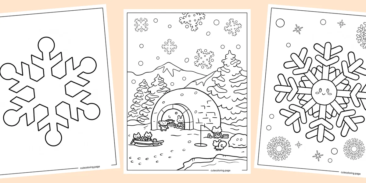 snowflake-coloring-pages